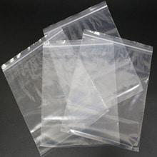 PE 지퍼폴리백(두께0.05)가로 14~17cm500매묶음(12가지 사이즈)마스크포장비닐