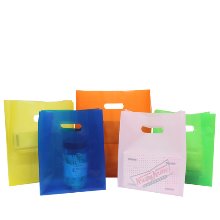 HD 컬러 비닐쇼핑백 배달봉투 카페 베이커리 포장비닐